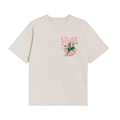 Doin' What I Love - Buckin' Bronco Tee (Pink / Green)