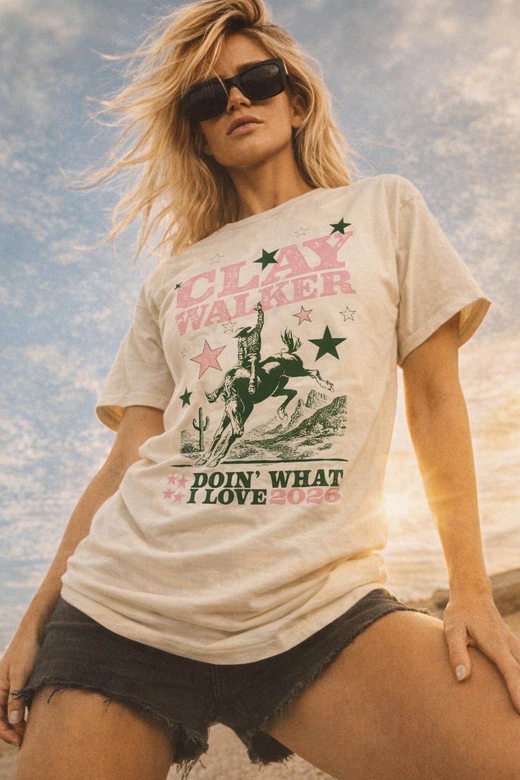 Rodeo Rider Doin' What I Want Tee