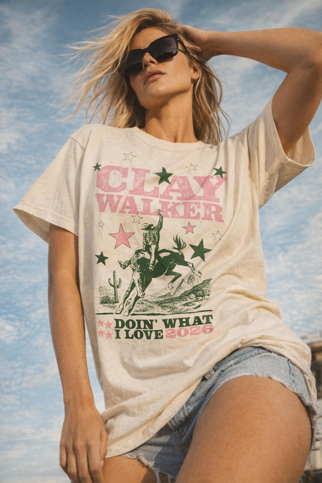 Rodeo Rider Doin' What I Want Tee